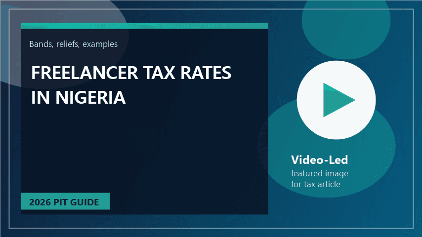Freelancer tax rates in Nigeria featured image